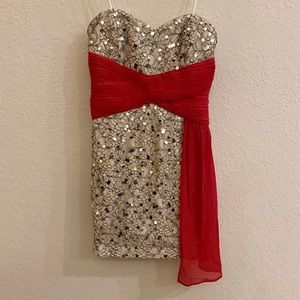 Sparkly cute short party dress - good for NYE!